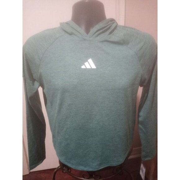 adidas Other - New Adidas Hoodie Youth Size XL 16 Logo Pullover Hooded Sweatshirt Girls Kids